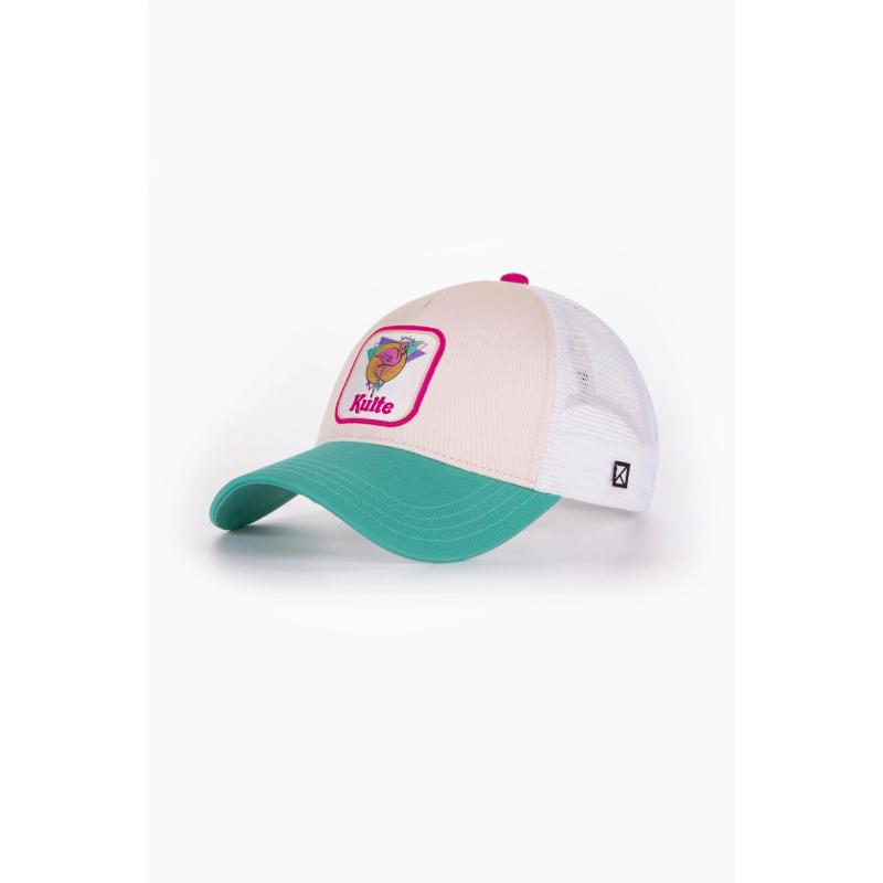 CASQUETTE KULTE SNAPBACK MOTIF FLAMANT ROSE