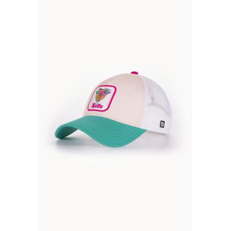 CASQUETTE KULTE SNAPBACK MOTIF FLAMANT ROSE CASQUETTE KULTE SNAPBACK MOTIF FLAMANT ROSE