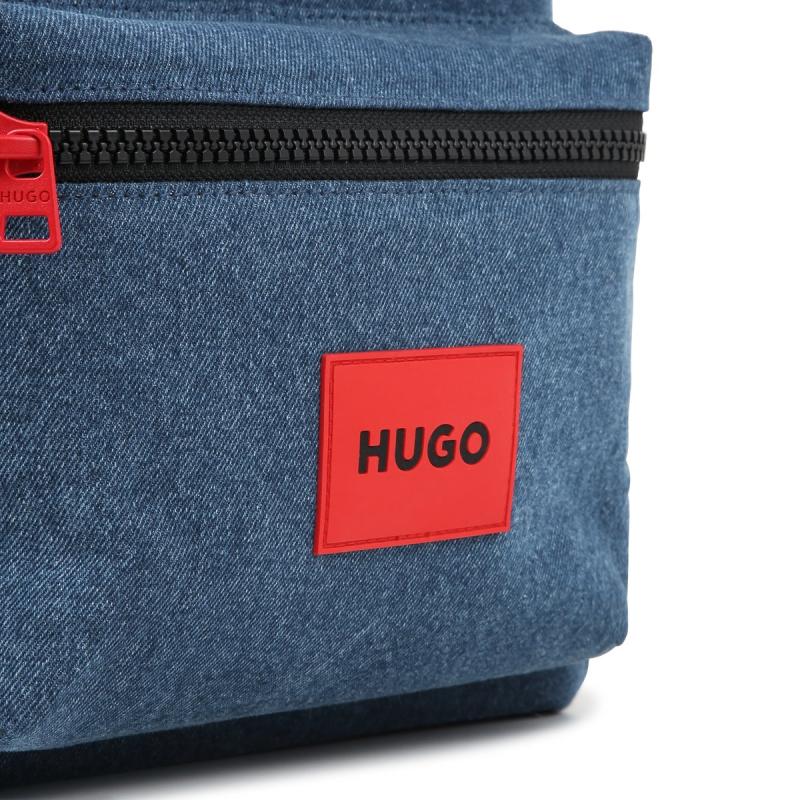 Sac à dos en jean Hugo Kidswear G00316/Z09