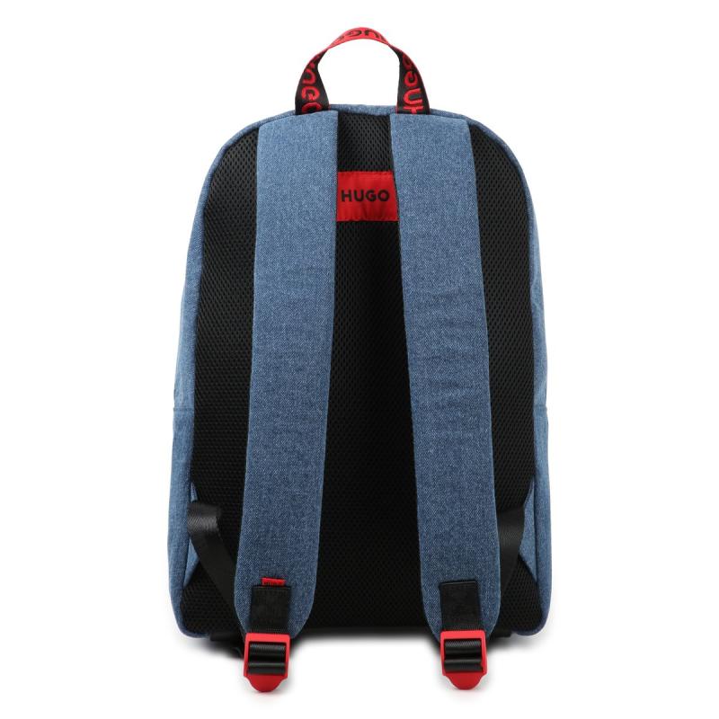 Sac à dos en jean Hugo Kidswear G00316/Z09