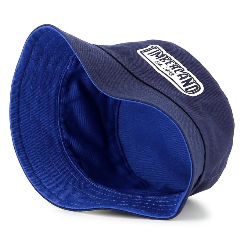 Bob réversible avec logo medieval blue TIMBERLAND T60411/84N KIDSWEAR