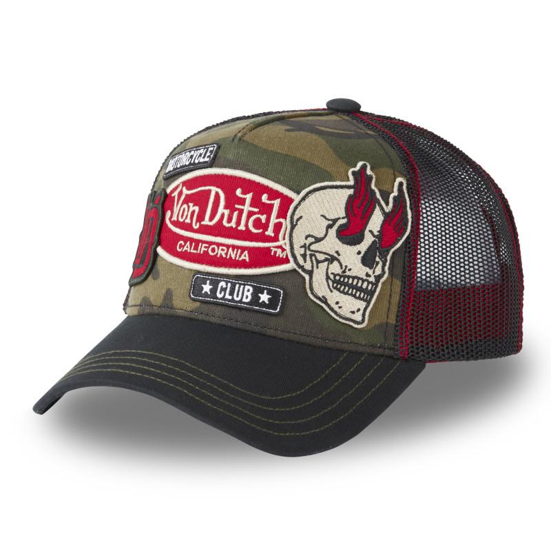 Casquette Trucker Von Dutch  Patches 