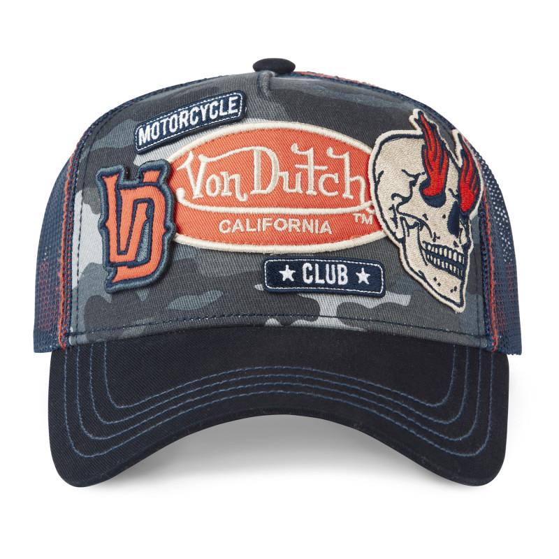 Casquette Trucker Von Dutch  Patches 