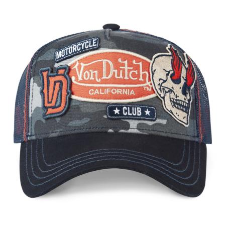 Casquette Trucker Von Dutch Patches Casquette Trucker Von Dutch Patches