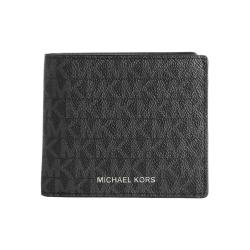 Portefeuille compact Greyson à logo avec compartiment à monnaie 