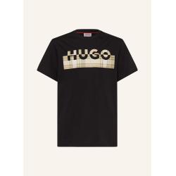 T-SHIRT IN COTTON WHITH SPLIT LOGO