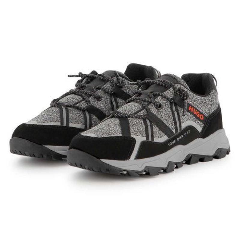 BASKETS EN TRICOT HUGO