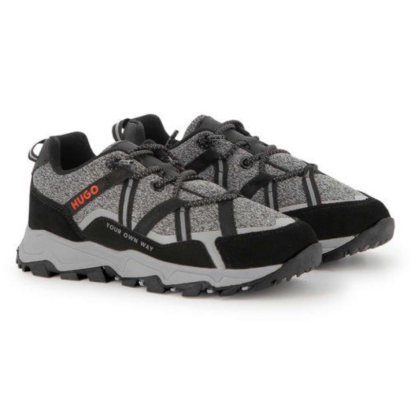 BASKETS EN TRICOT HUGO