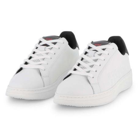 BASKETS EN CUIR HUGO 