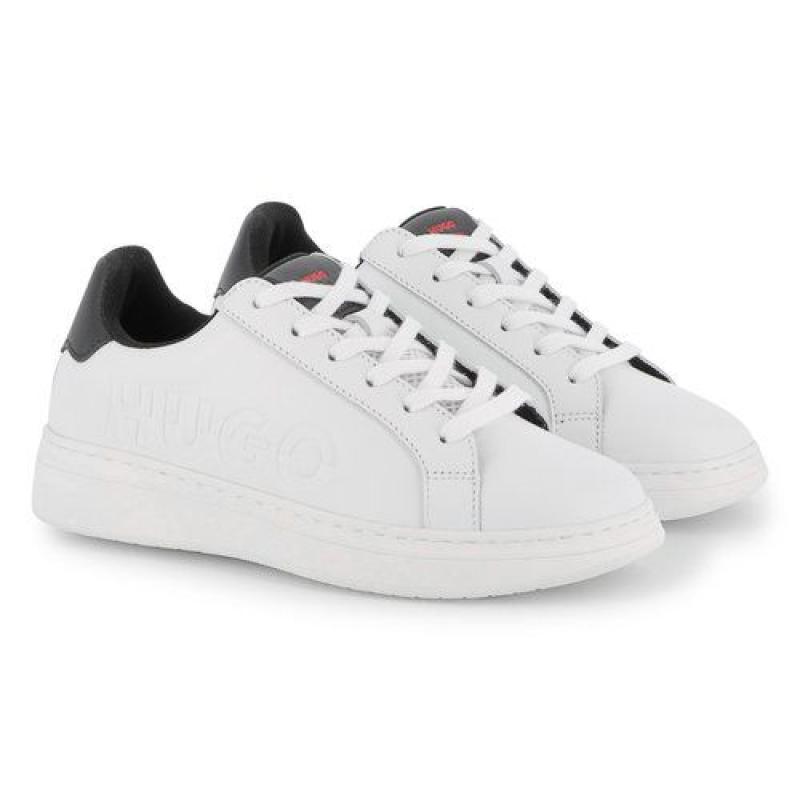 BASKETS EN CUIR HUGO 