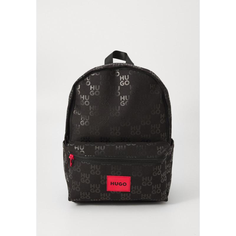 SAC A DOS MONOGRAMME ET BADGE HUGO