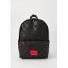 SAC A DOS MONOGRAMME ET BADGE HUGO