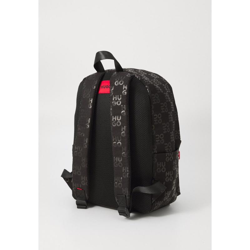 SAC A DOS MONOGRAMME ET BADGE HUGO