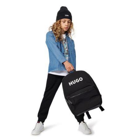 SAC DOS HUGO NOIR MAT 