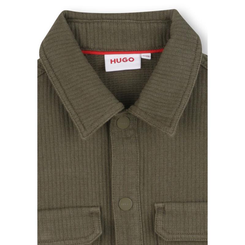 CHEMISE HUGO KIDS KAKI  6-12