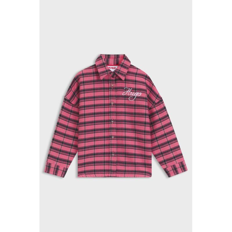 CHEMISE A CARREAUX HUGO KIDS 6-12ANS 